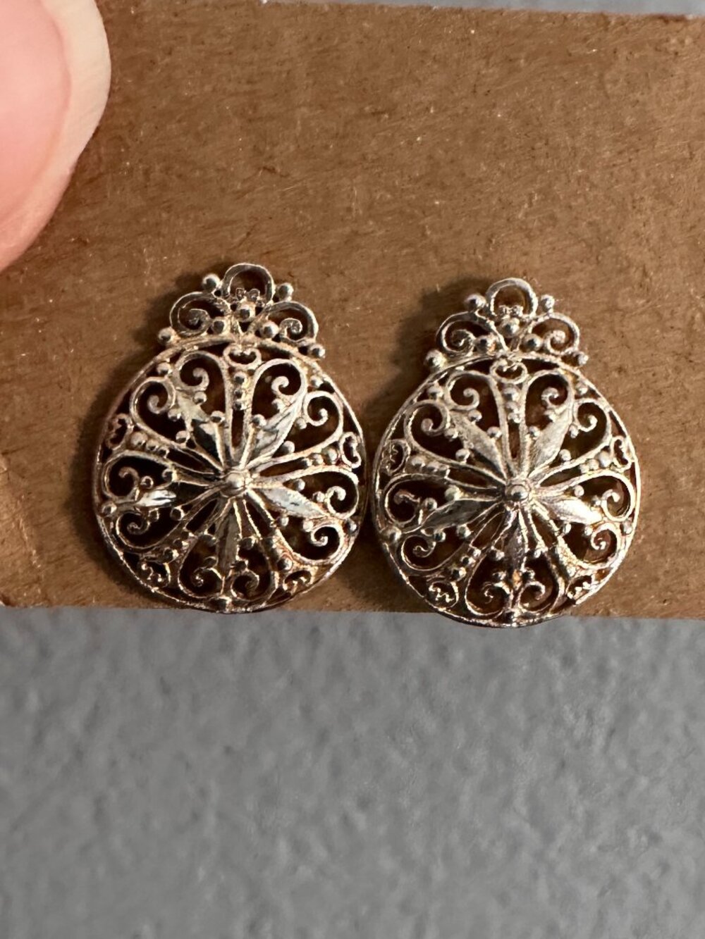 Southern Gates Sand Dollar Stud Post Earrings